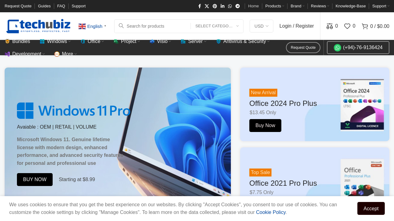 Screenshot of techubiz.com