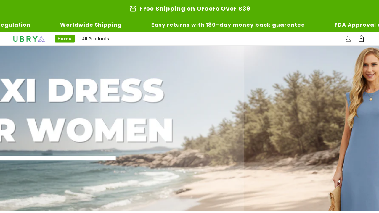 Screenshot of ubrya.com