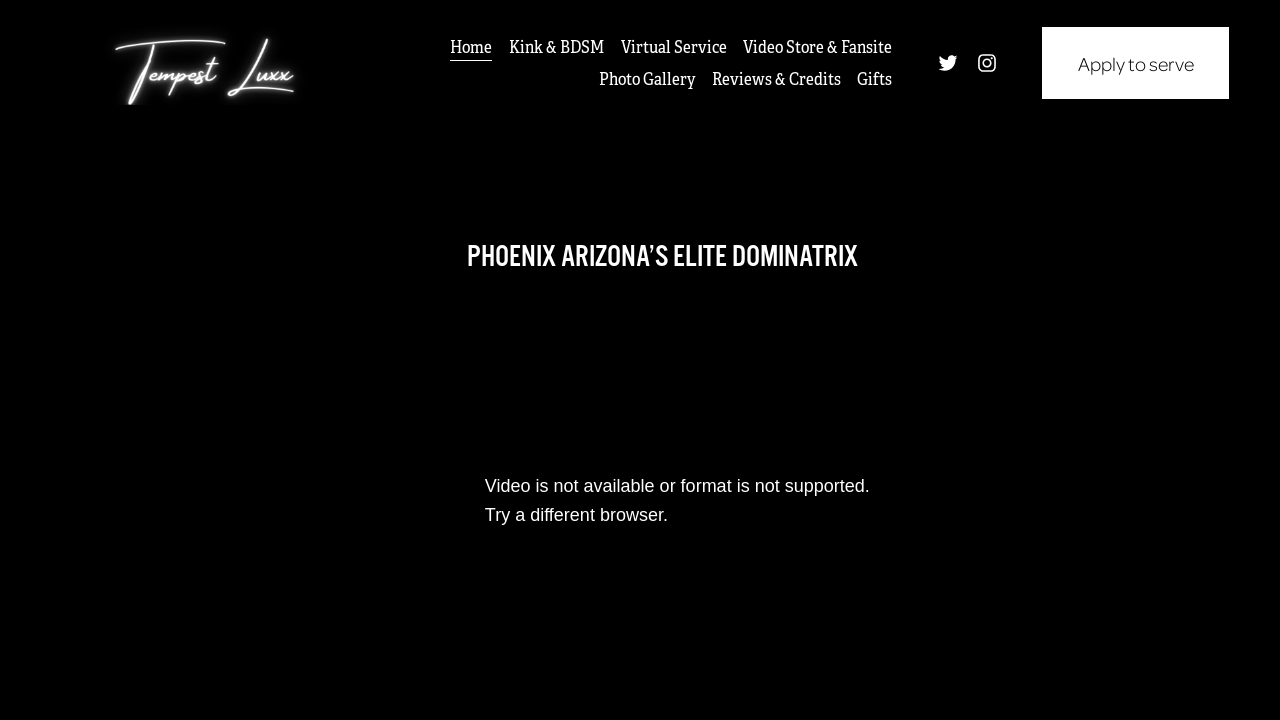 Screenshot of tempestluxx.com