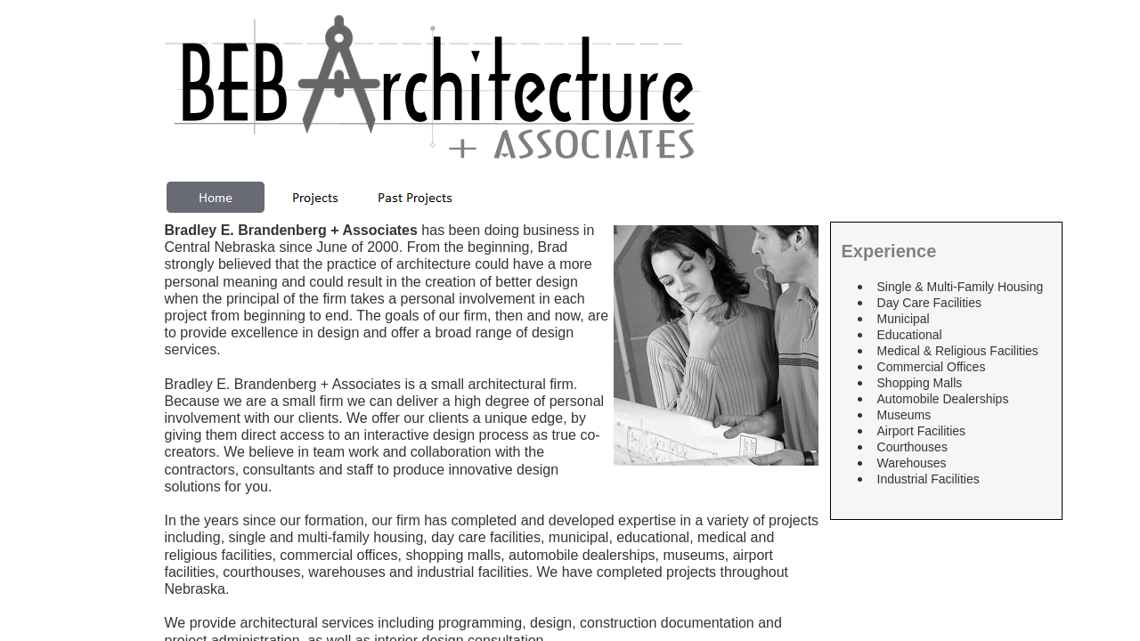 Screenshot of bebarchitecture.com