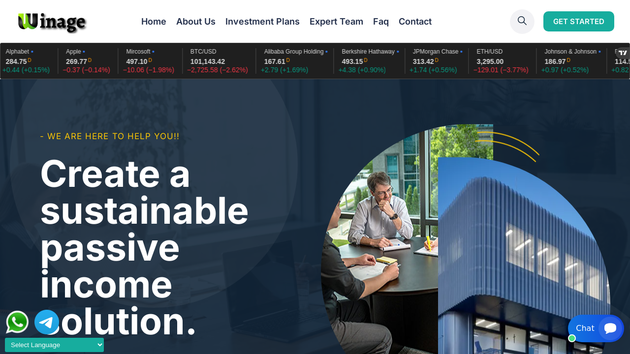 Screenshot of winagecaplimited.com
