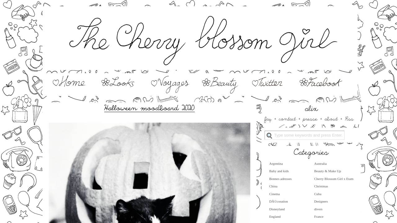 Screenshot of thecherryblossomgirl.com