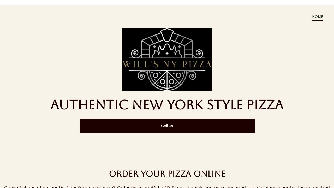 Screenshot of willsnypizza.com