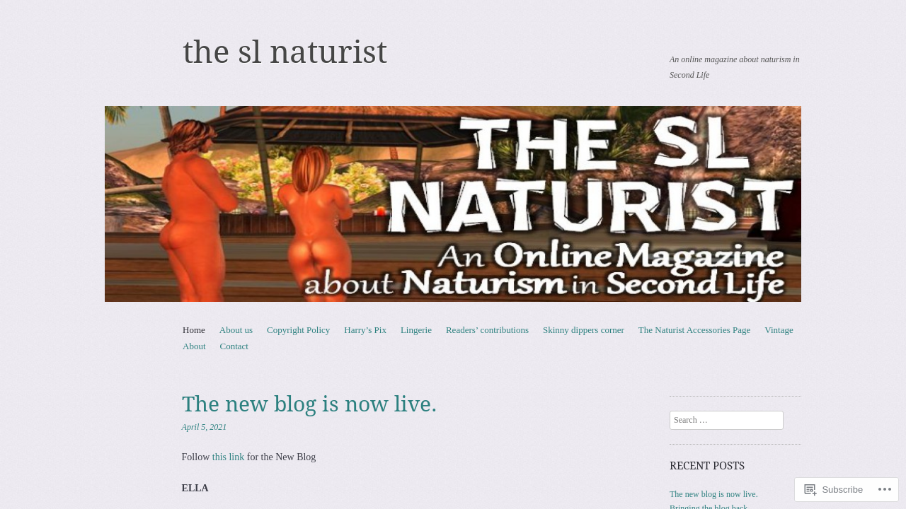 Screenshot of theslnaturist.com