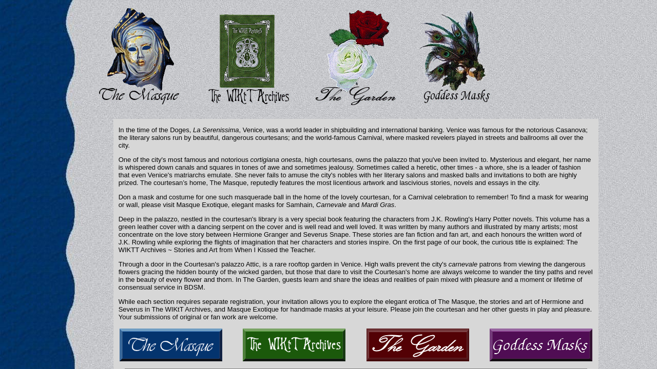 Screenshot of themasque.net