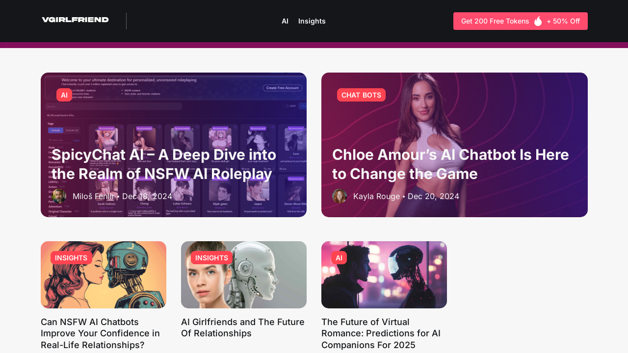 Screenshot of vgirlfriend.com