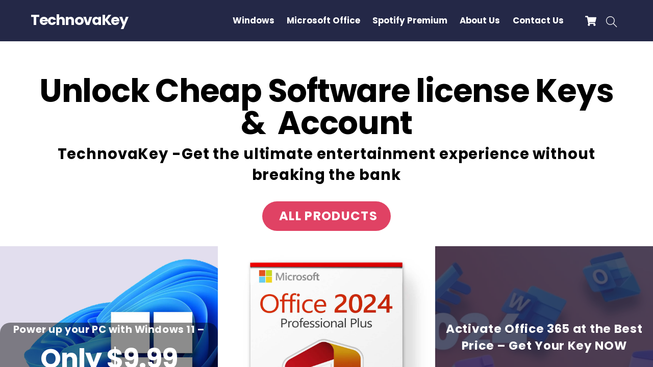 Screenshot of technovakey.com