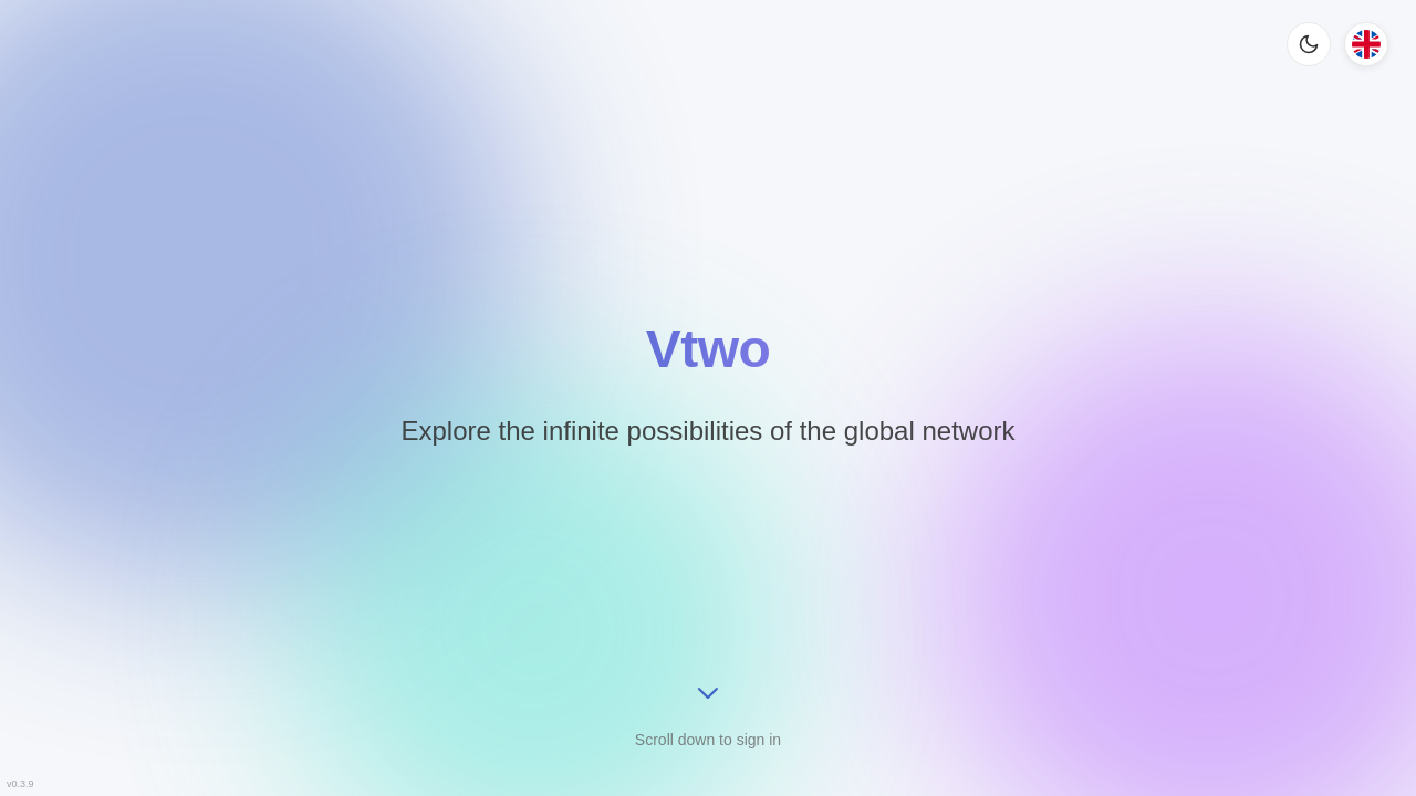 Screenshot of vtwocloud.life