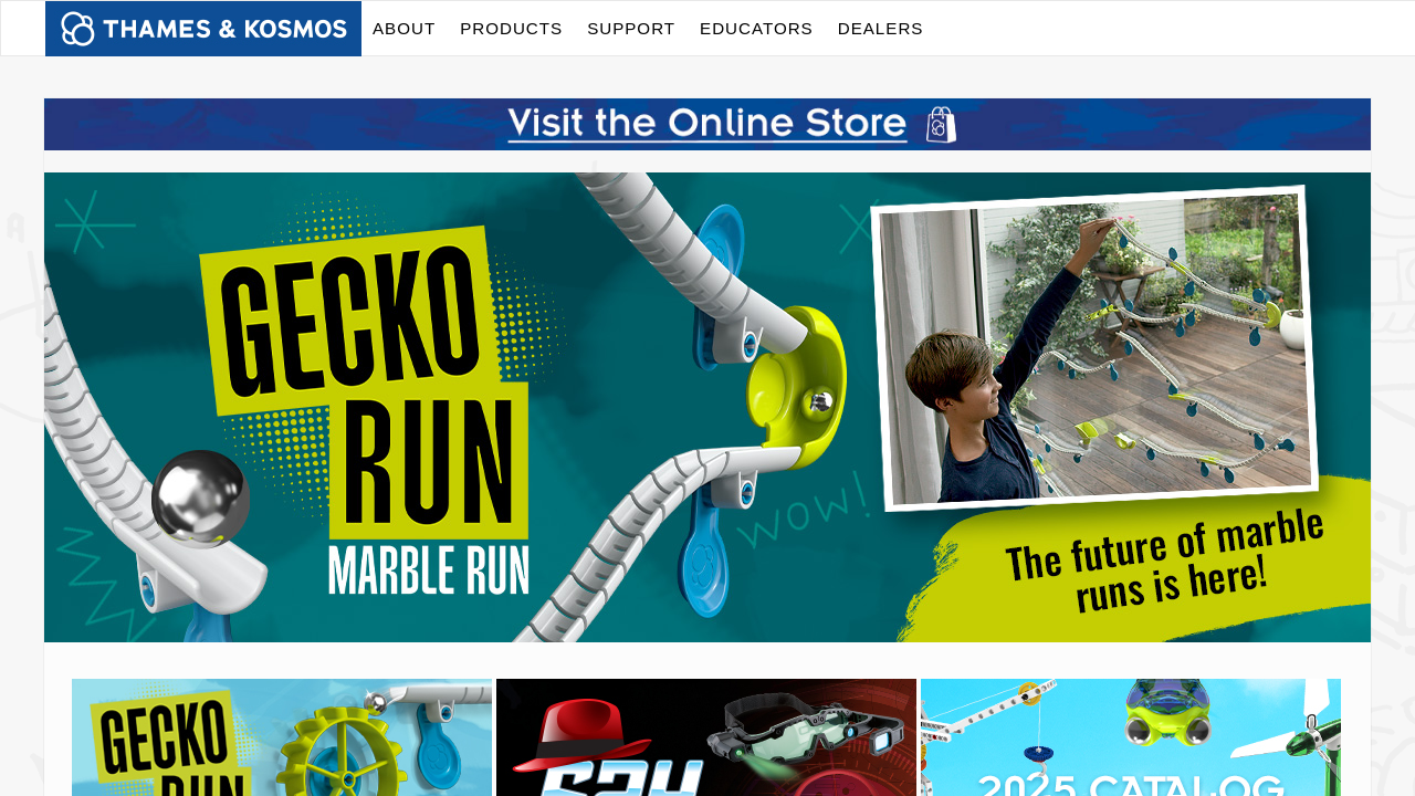 Screenshot of thamesandkosmos.com