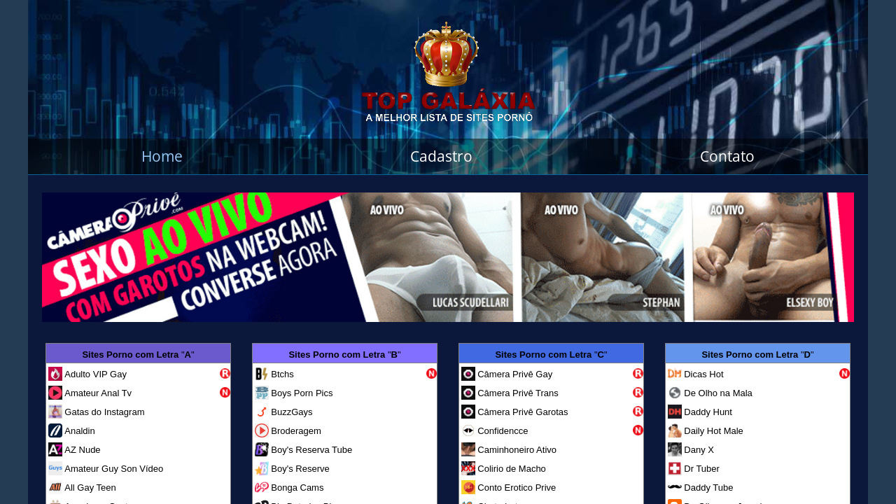 Screenshot of topgalaxia.com