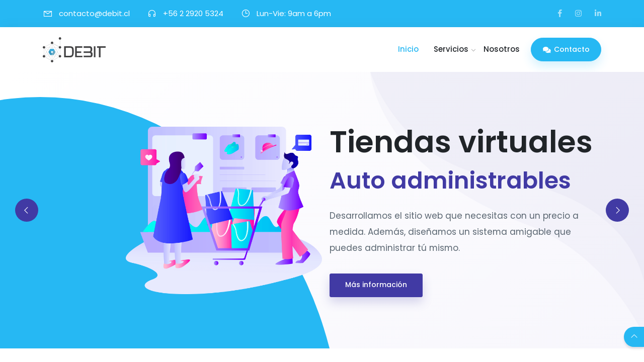 Screenshot of debit.cl