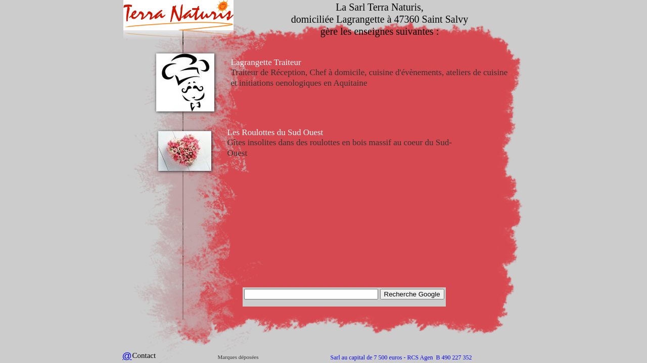 Screenshot of terranaturis.fr