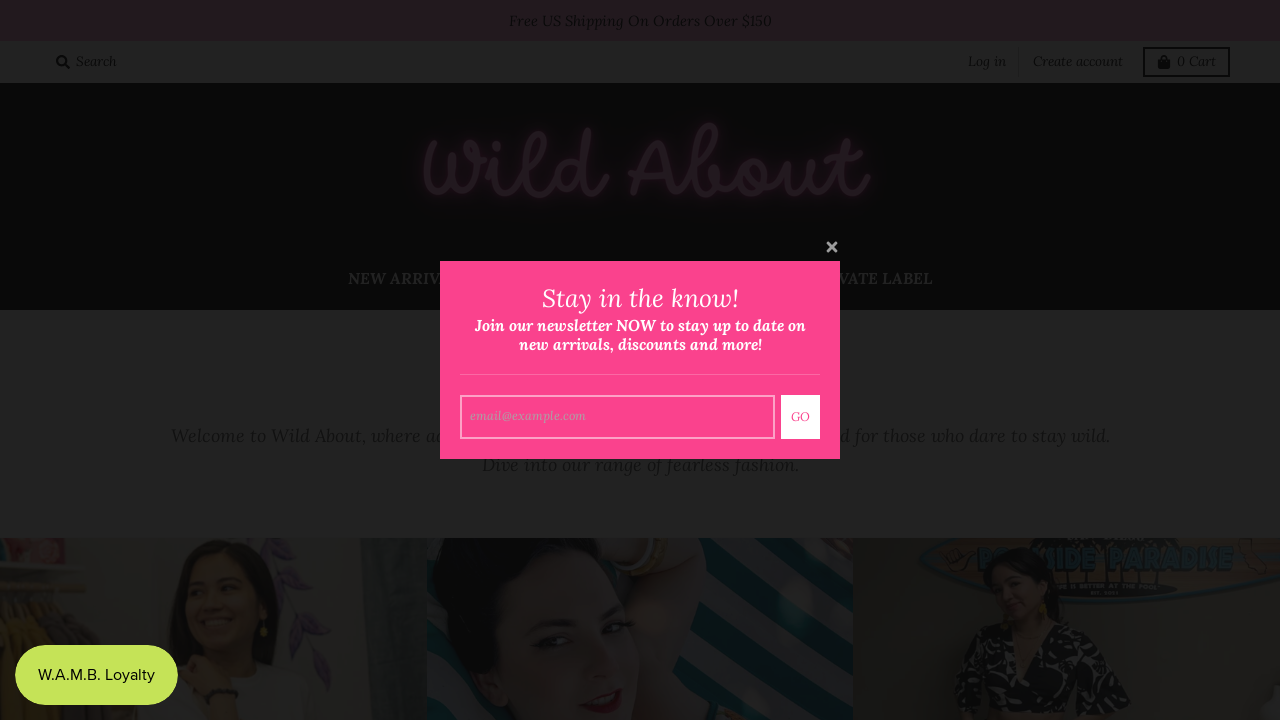 Screenshot of wildaboutmaryblair.com