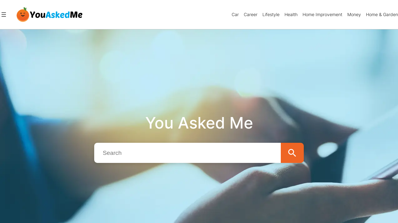 Screenshot of youaskedme.com