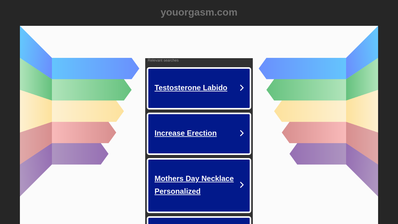 Screenshot of youorgasm.com