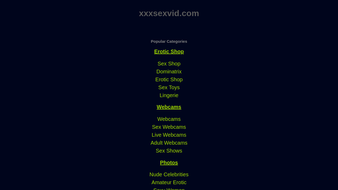 Screenshot of xxxsexvid.com