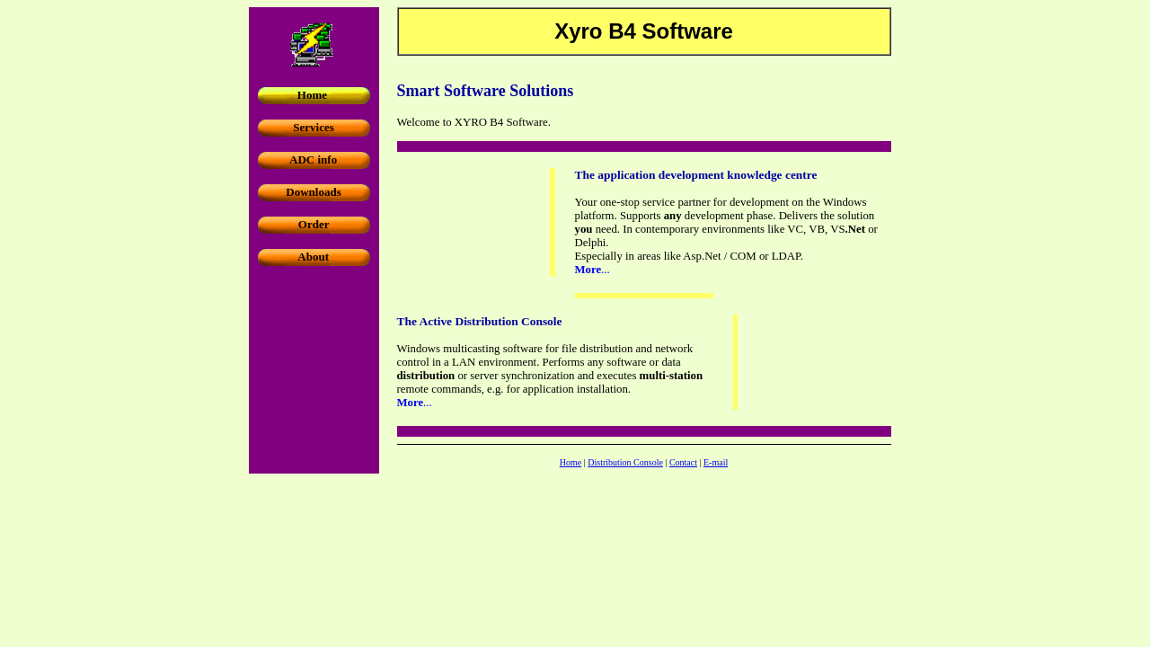 Screenshot of xyro.com