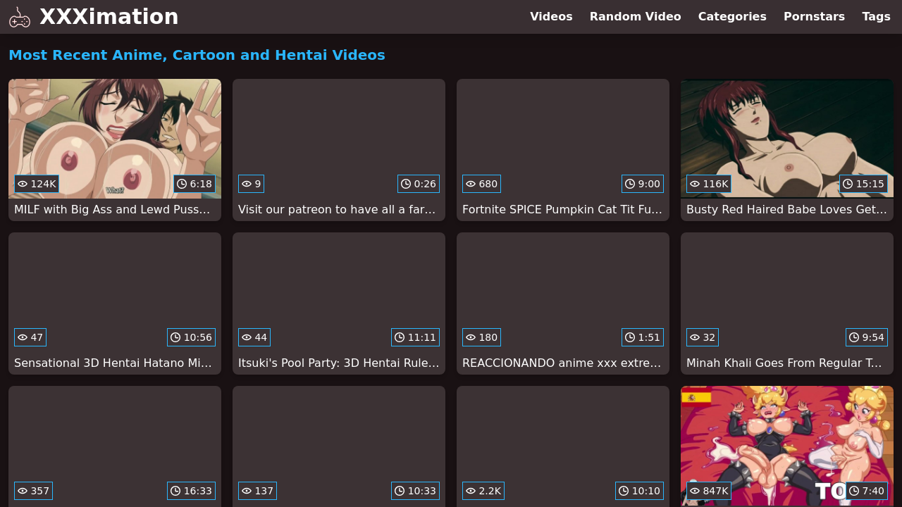 Screenshot of xxximation.com