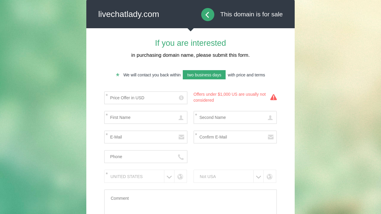 Screenshot of 0.livechatlady.com