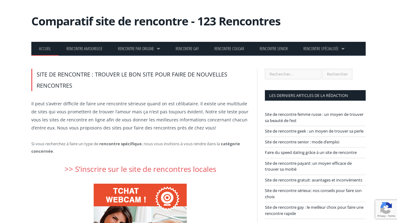 Screenshot of 123rencontres.com
