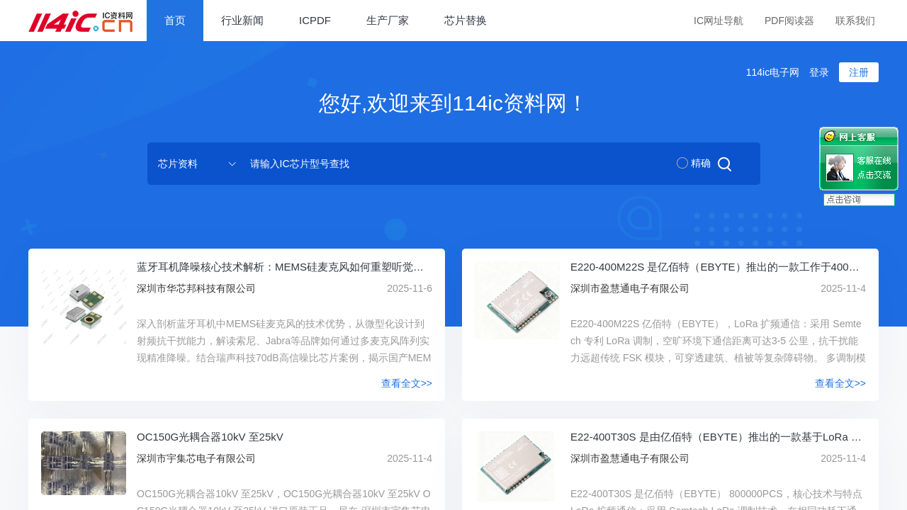 Screenshot of 114ic.cn