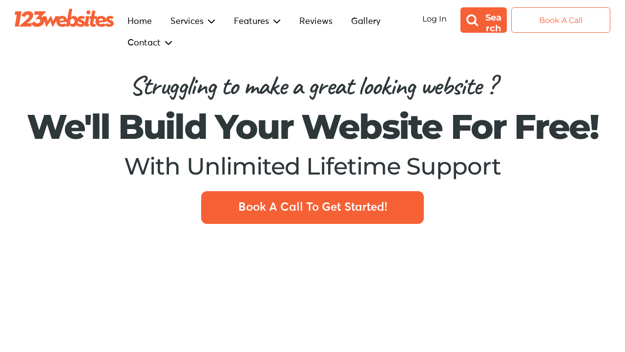 Screenshot of 123websites.com