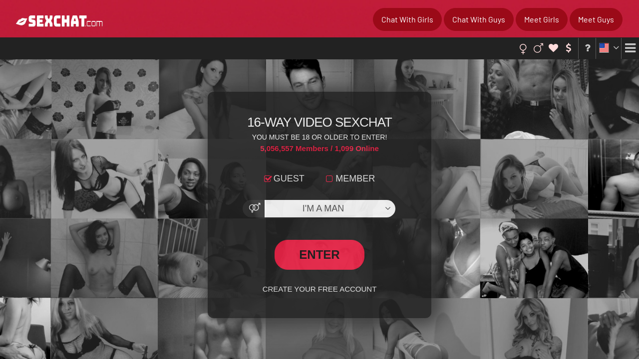 Screenshot of 1on1.sexchat.com