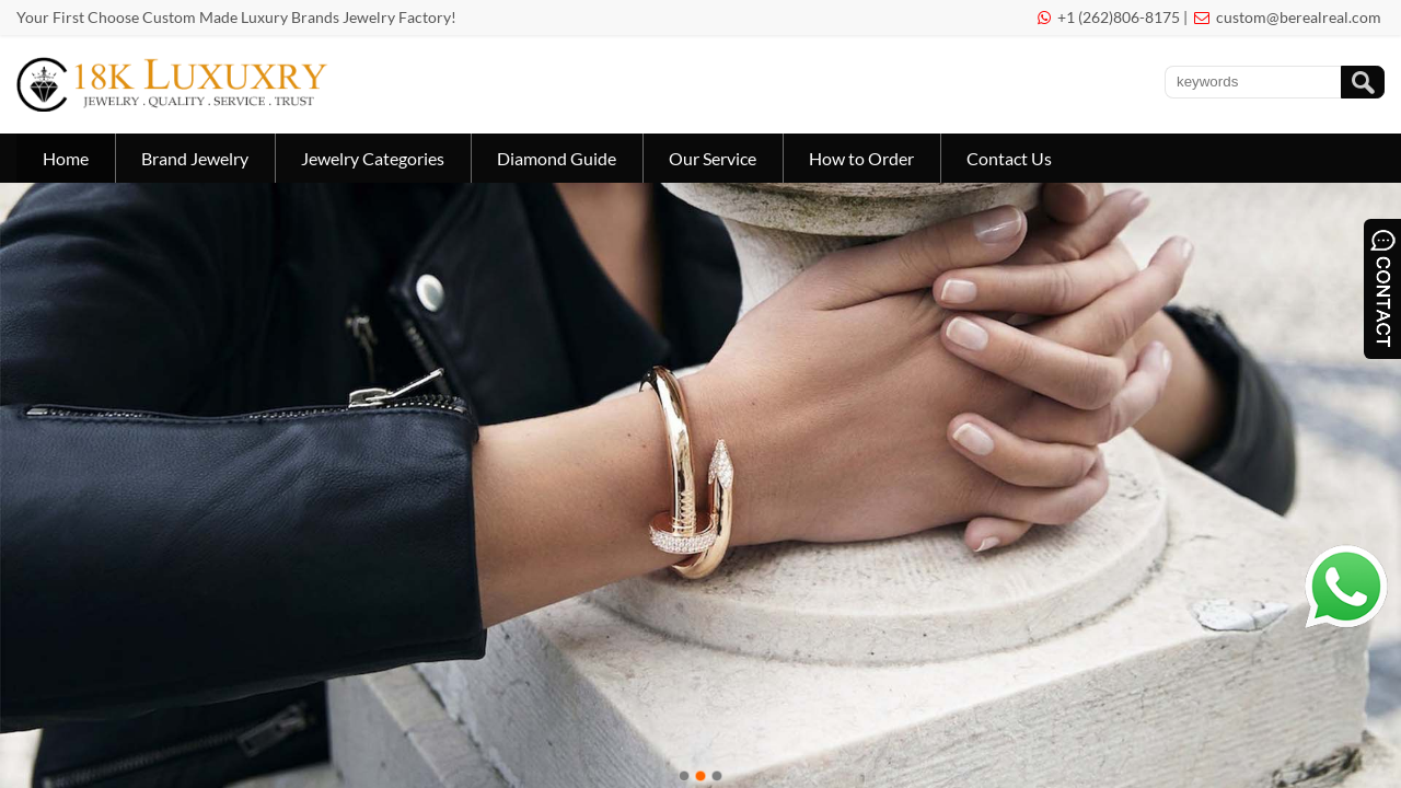 Screenshot of 18kluxury.com