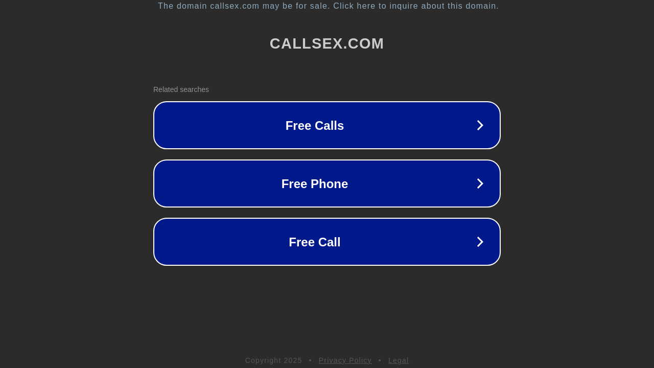 Screenshot of 1.800.callsex.com