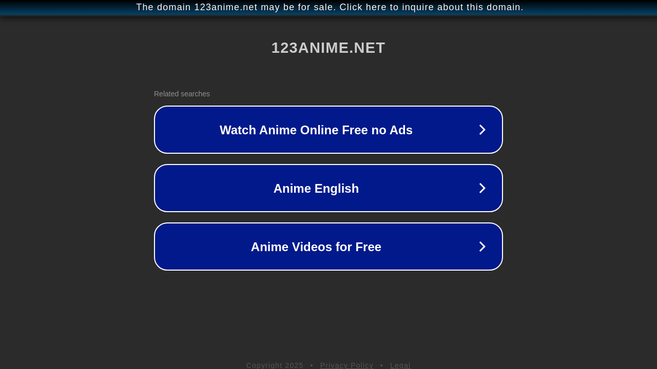 Screenshot of 123anime.net
