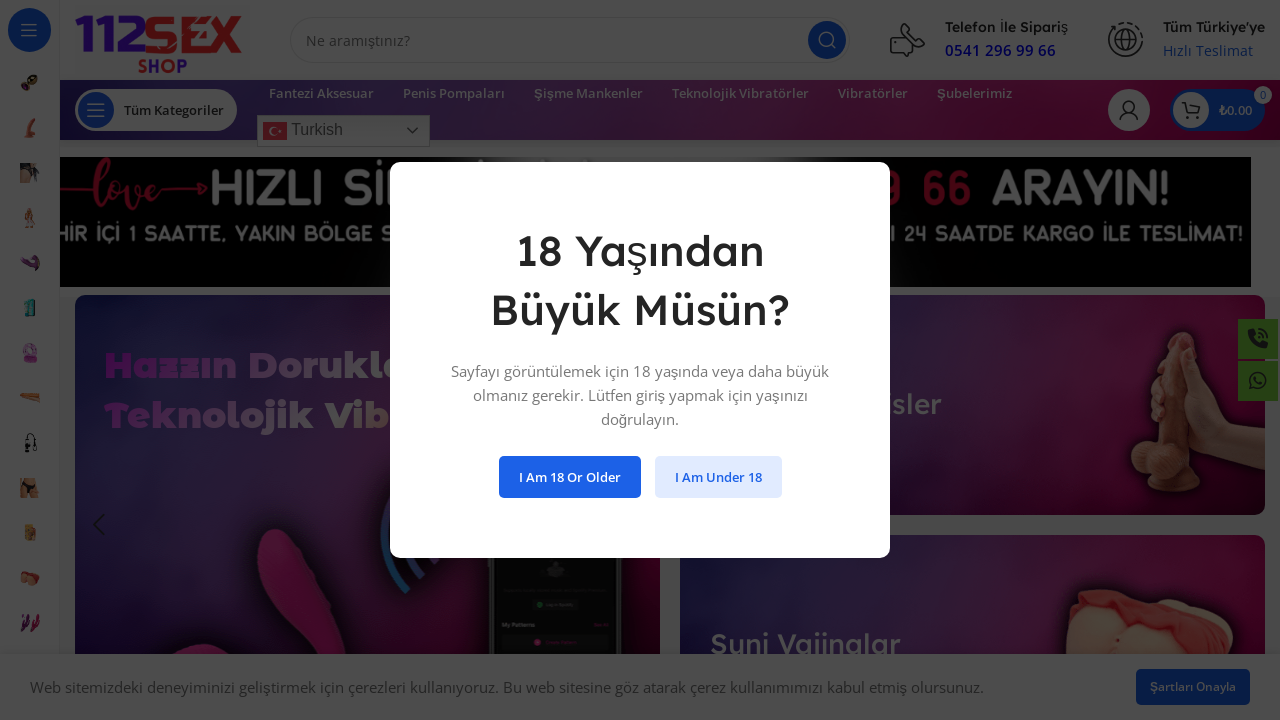 Screenshot of 112sexshop.com