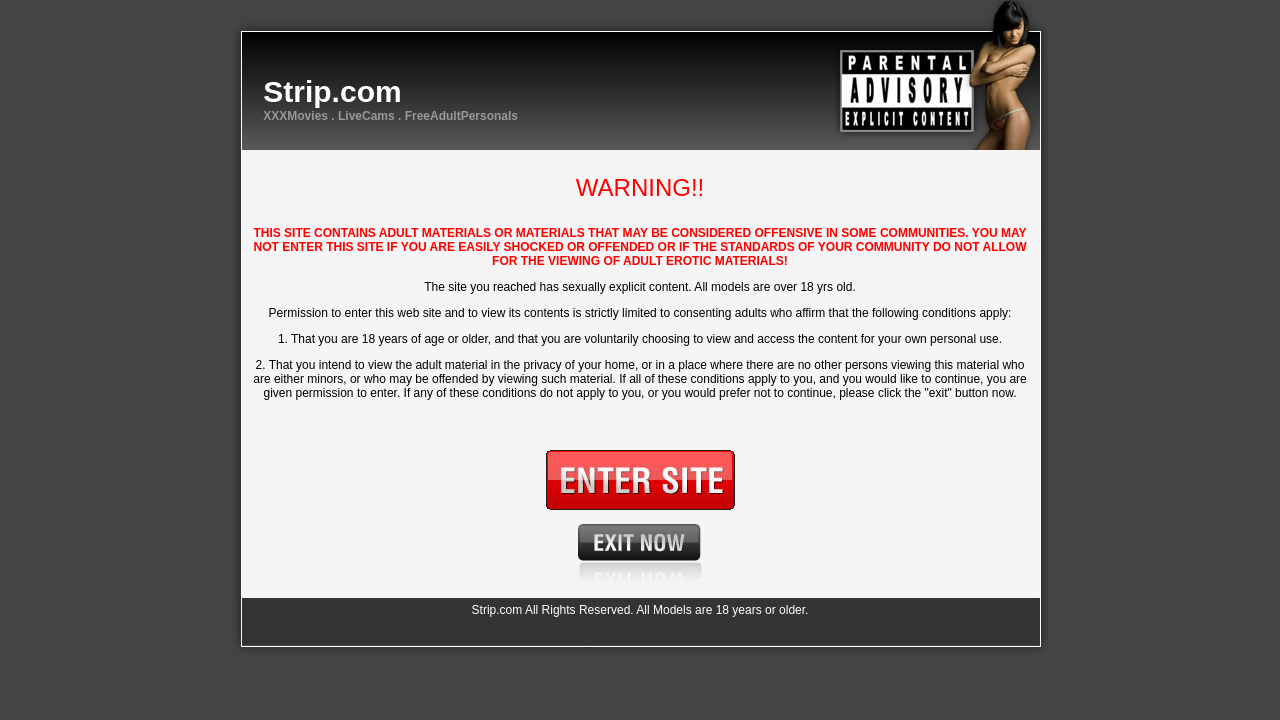 Screenshot of 0900.strip.com