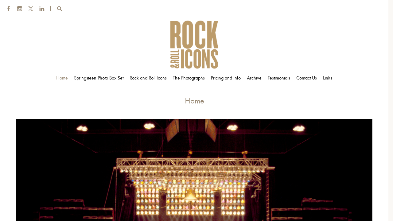 Screenshot of rockandrollicons.com