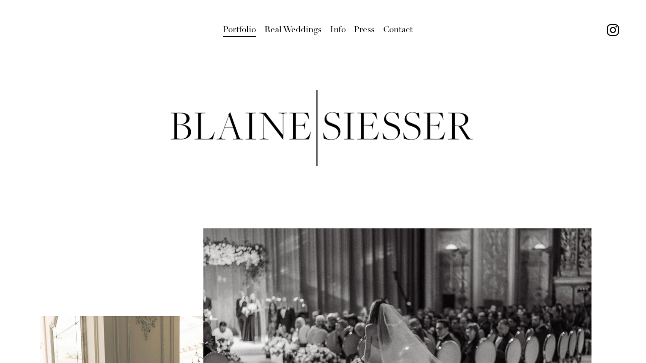 Screenshot of blainesiesser.com