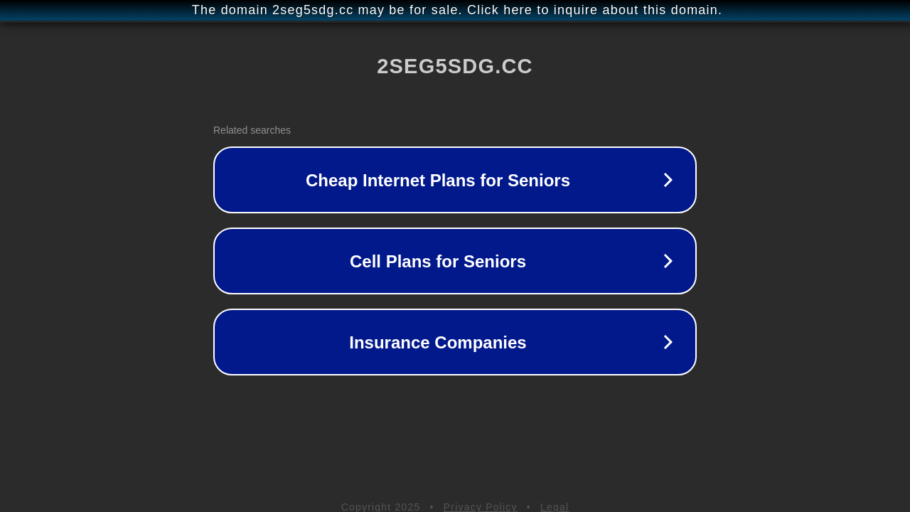 Screenshot of 2seg5sdg.cc