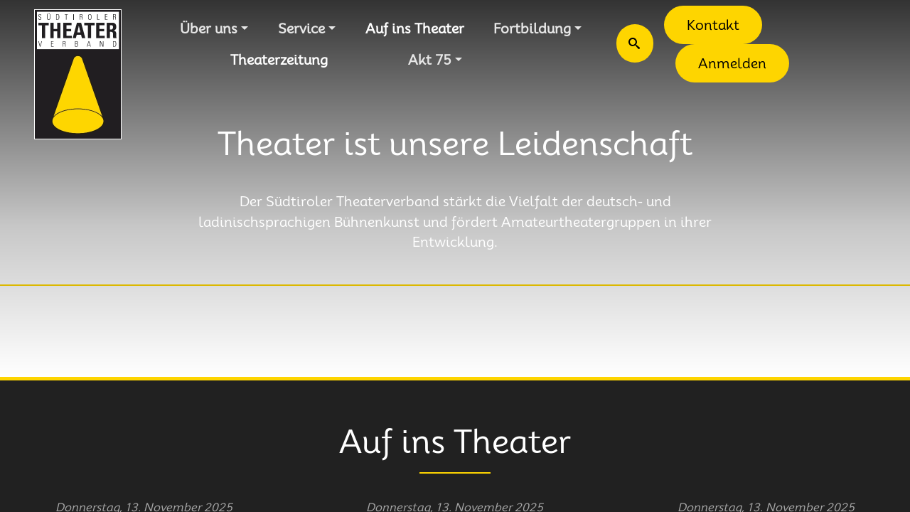 Screenshot of stv.bz.it