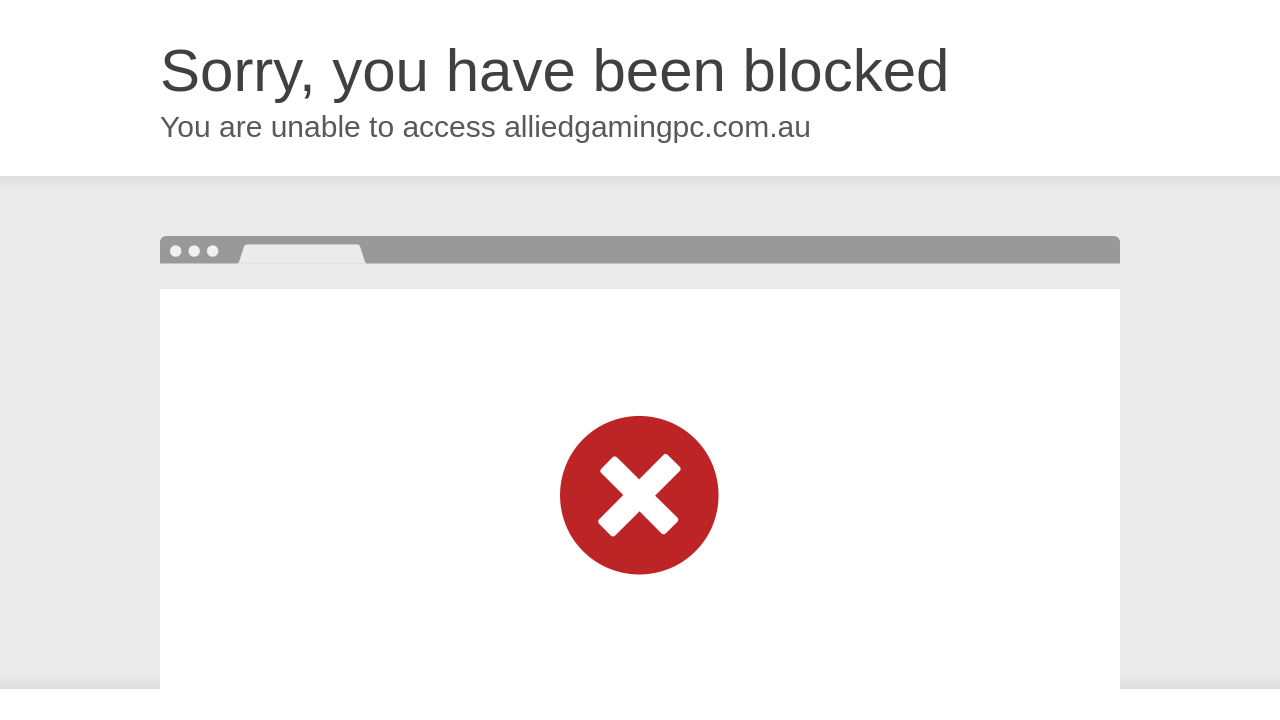 Screenshot of alliedgamingpc.com.au