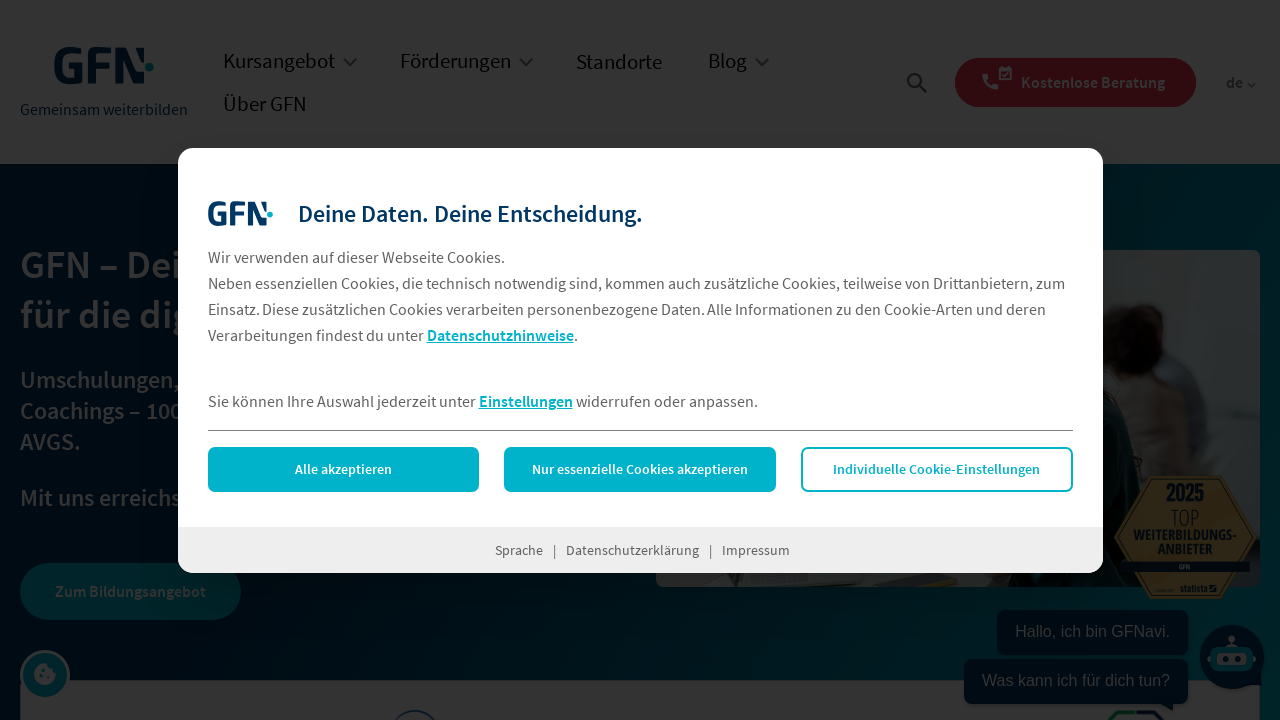 Screenshot of gfn.de