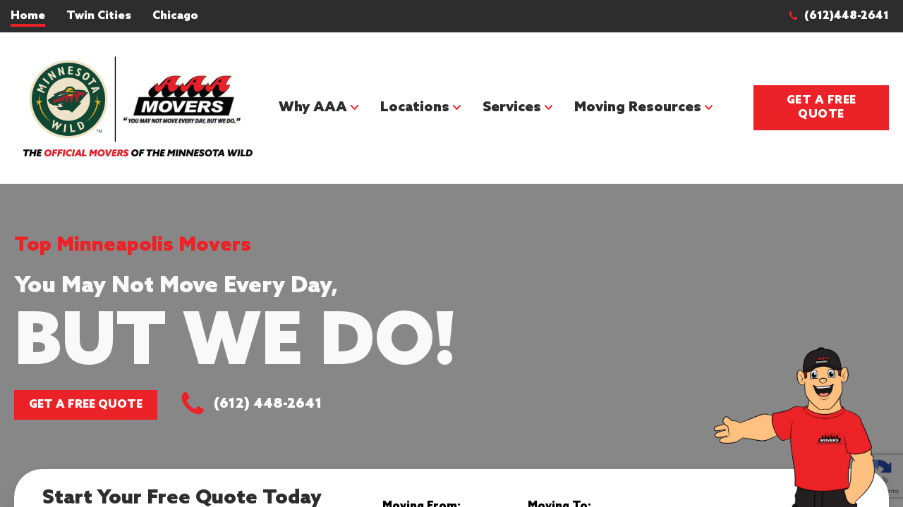 Screenshot of aaamoversinc.com