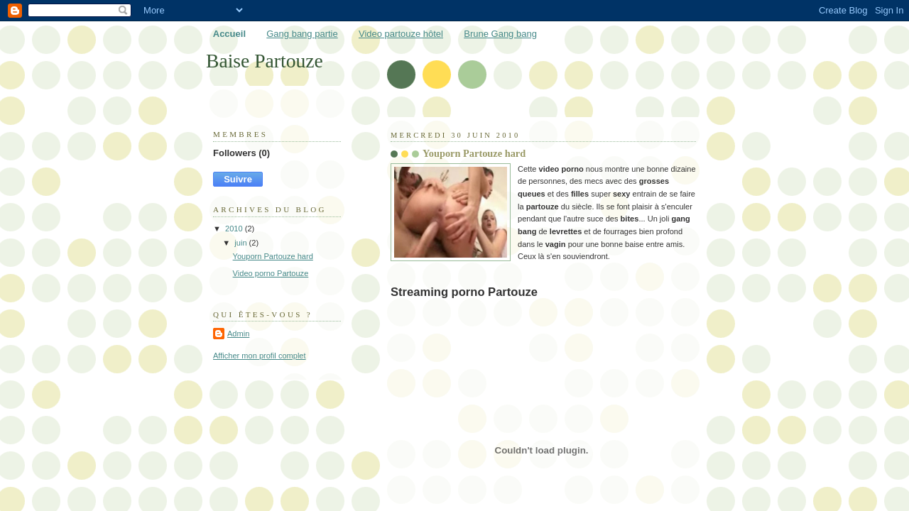 Screenshot of baisepartouze.blogspot.com