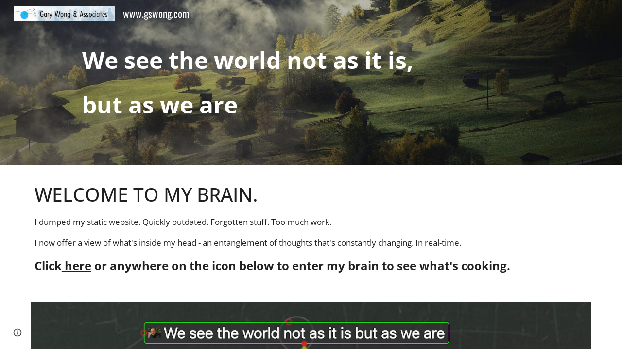 Screenshot of gswong.com