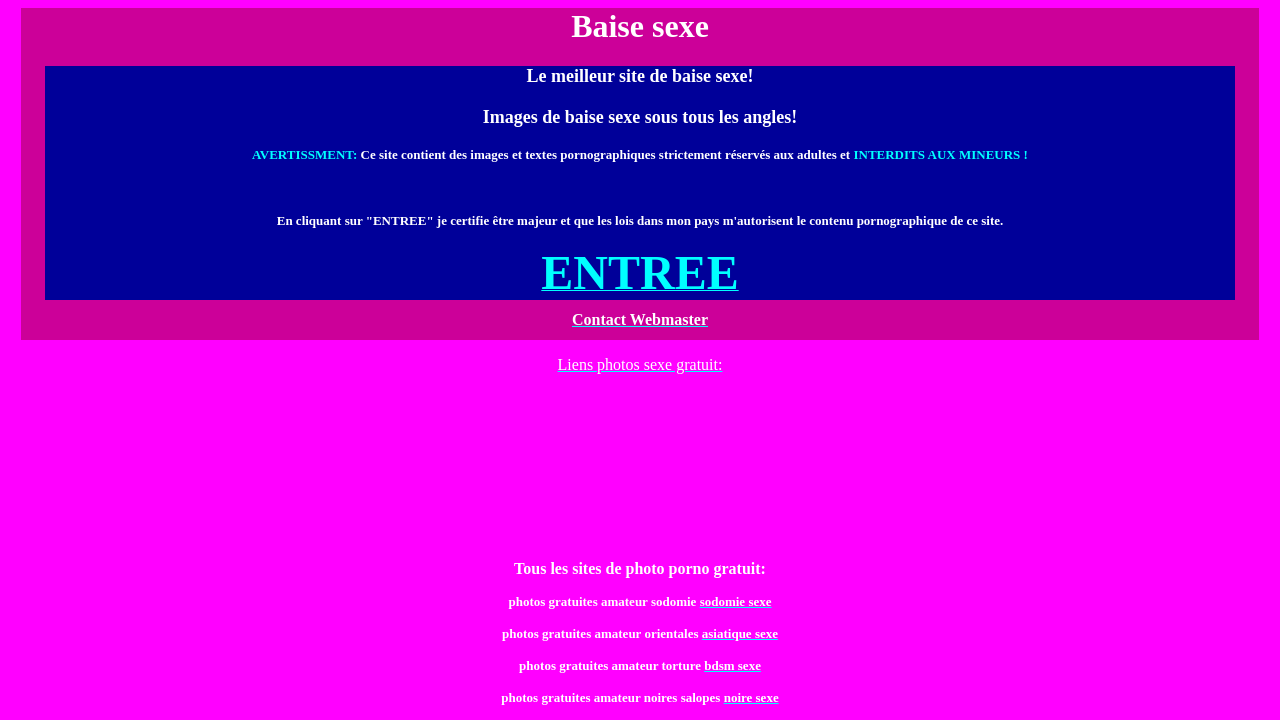 Screenshot of baisesexe.free.fr