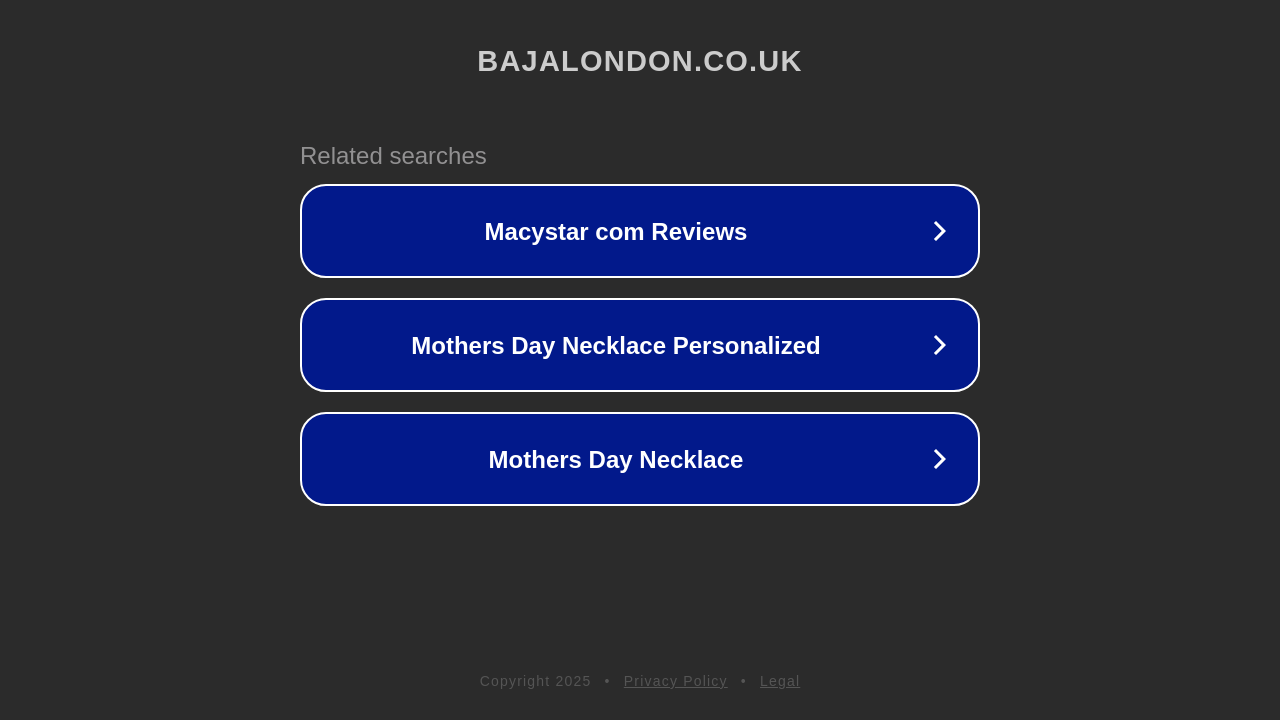 Screenshot of bajalondon.co.uk