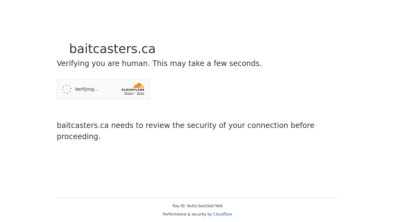 Screenshot of baitcasters.ca