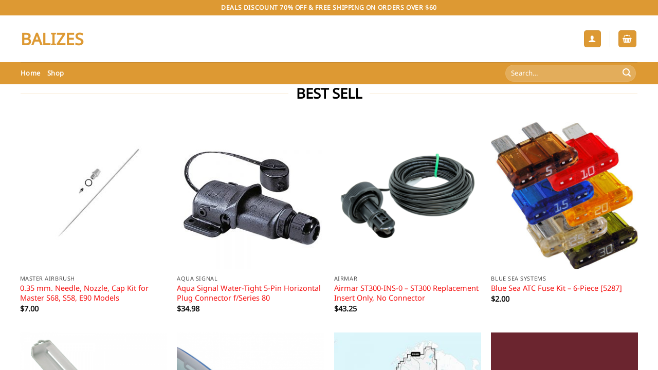 Screenshot of balizes.com