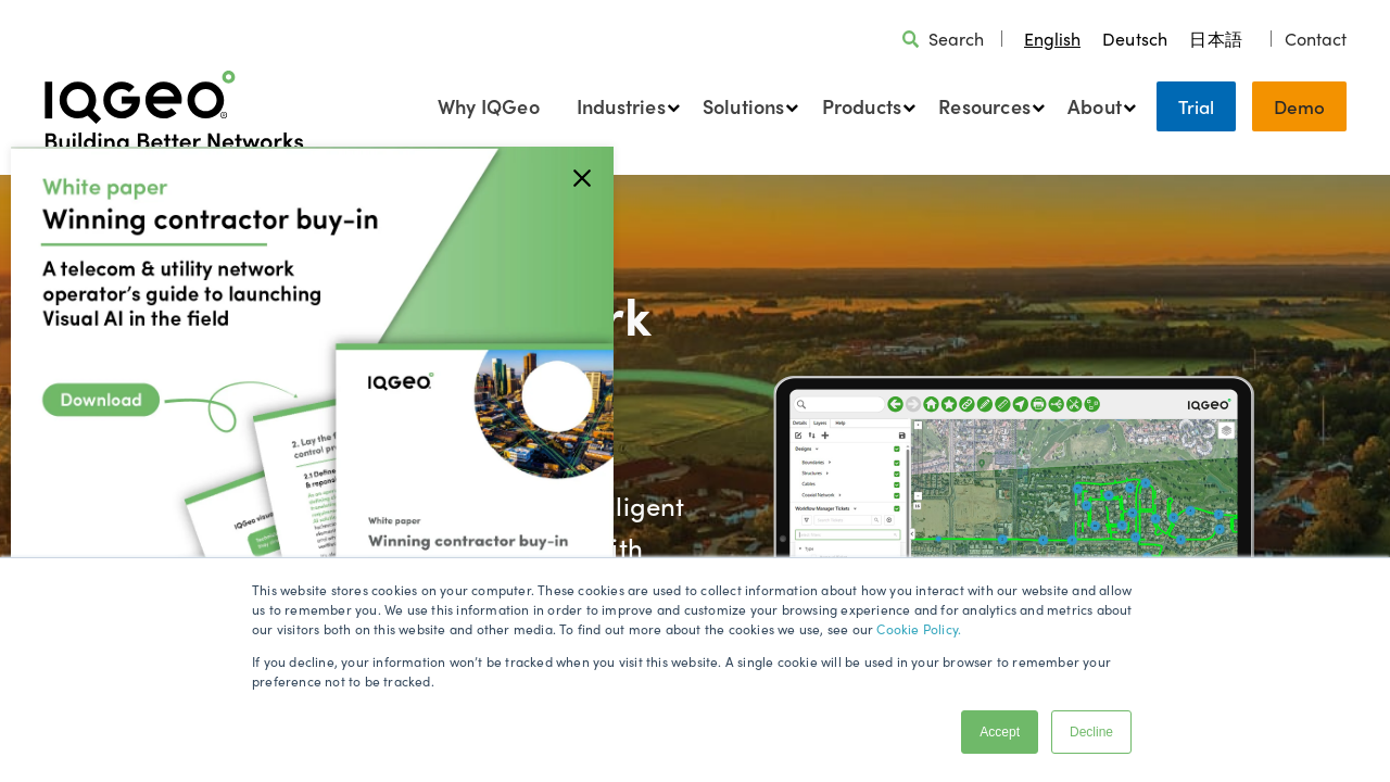 Screenshot of www.iqgeo.com