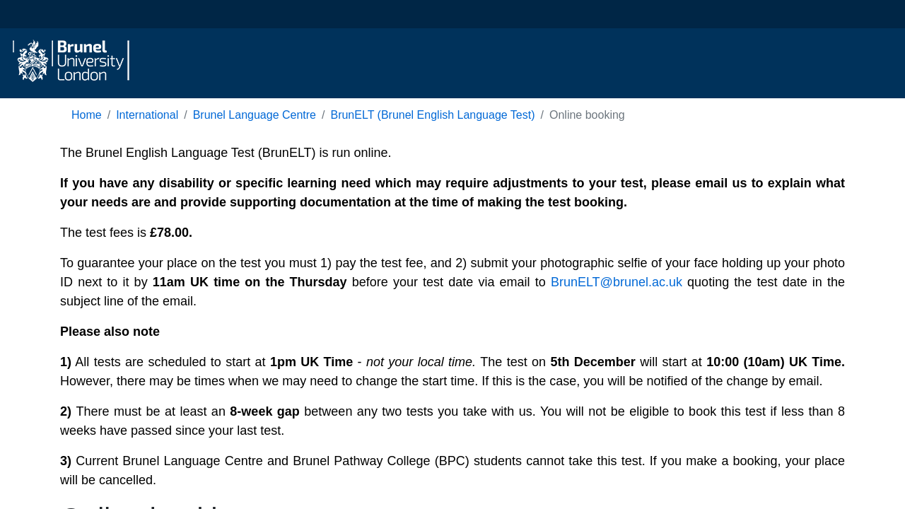 Screenshot of brunelt.brunel.ac.uk