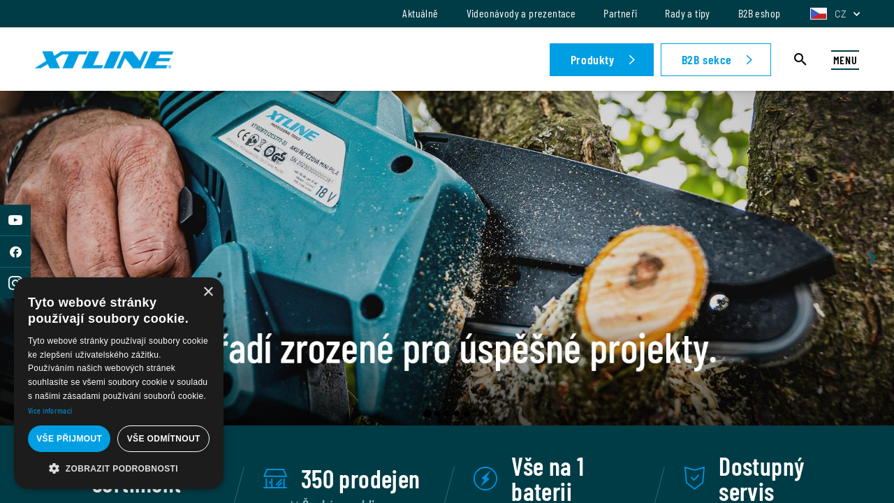 Screenshot of xtline.cz
