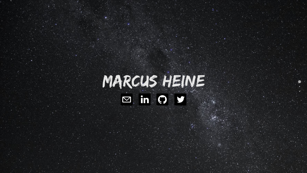 Screenshot of mheine.se