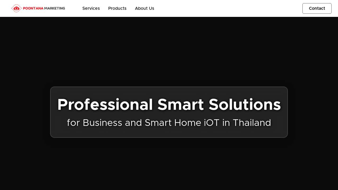 Screenshot of poontana.co.th